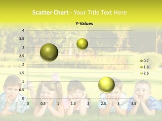 Outside Attractive Grass PowerPoint Template