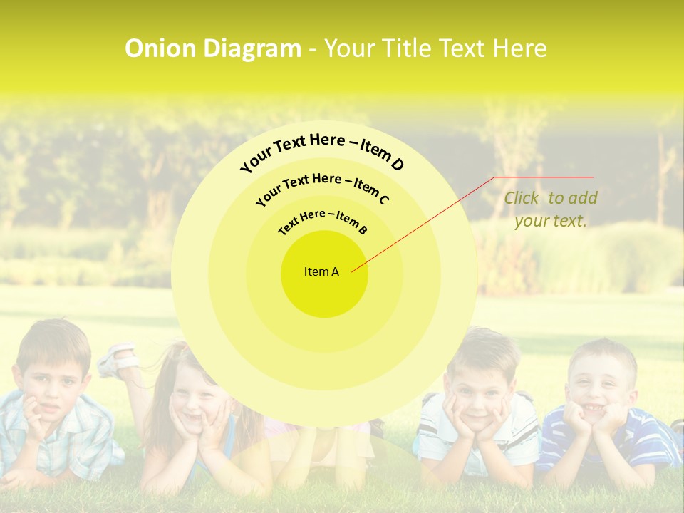 Outside Attractive Grass PowerPoint Template