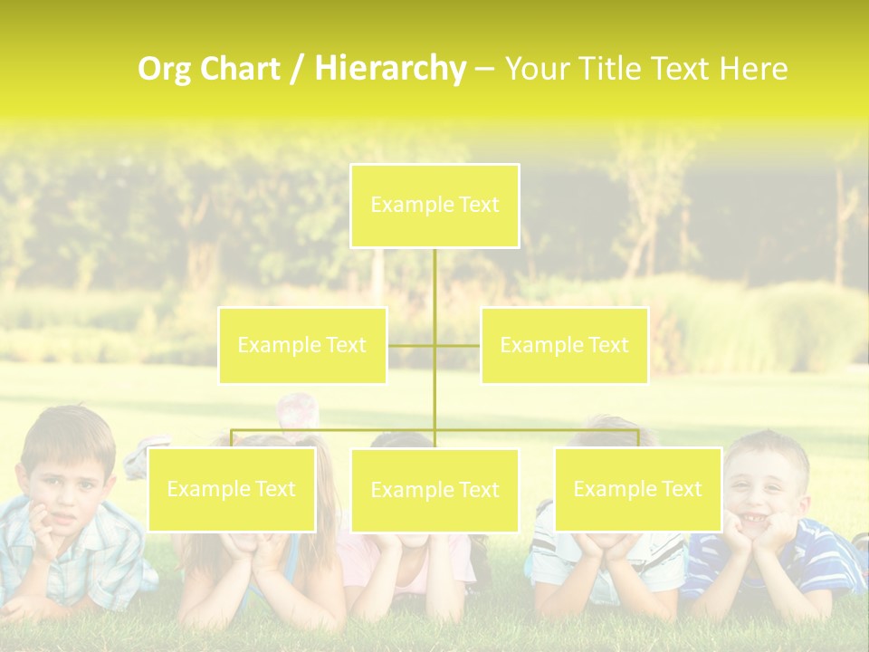 Outside Attractive Grass PowerPoint Template