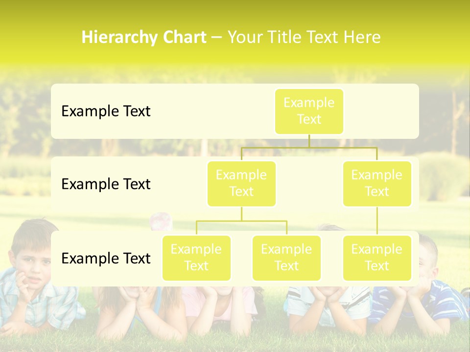 Outside Attractive Grass PowerPoint Template