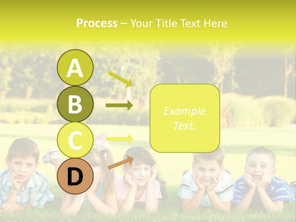 Outside Attractive Grass PowerPoint Template