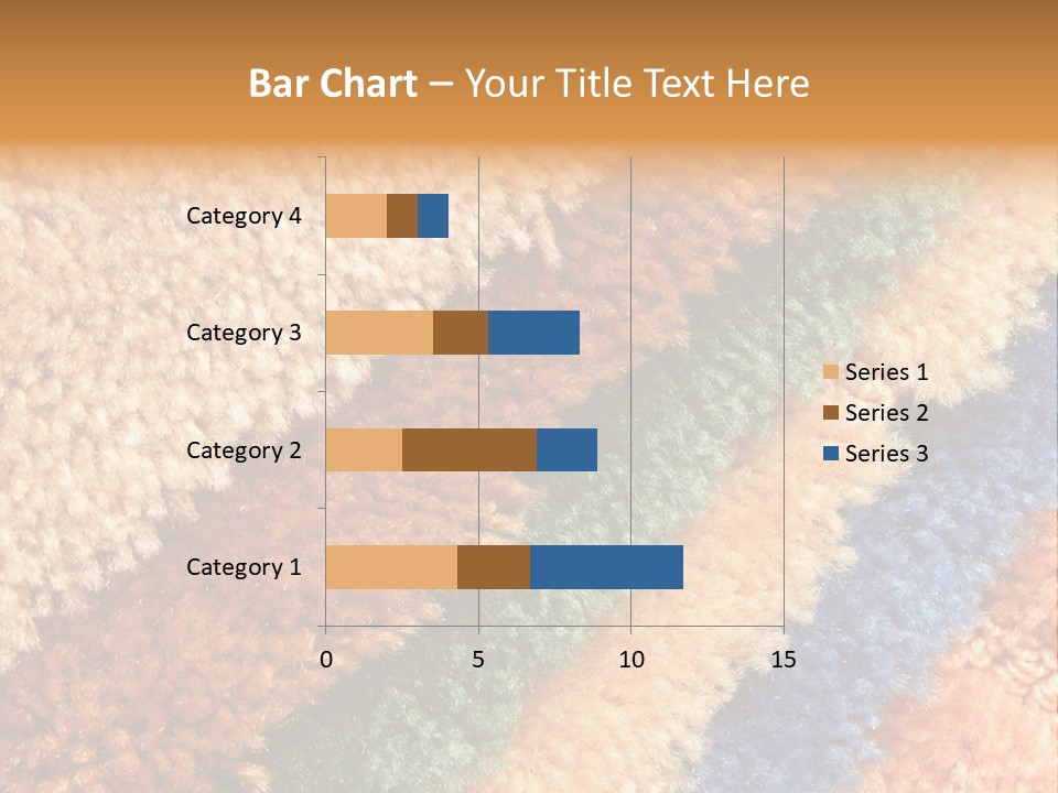 A Multicolored Rug With A Name Of Presentation PowerPoint Template