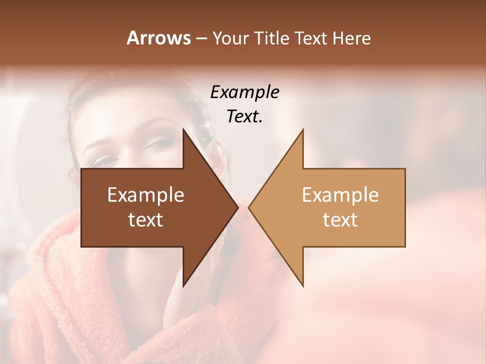 Floral Silhouette Holiday PowerPoint Template