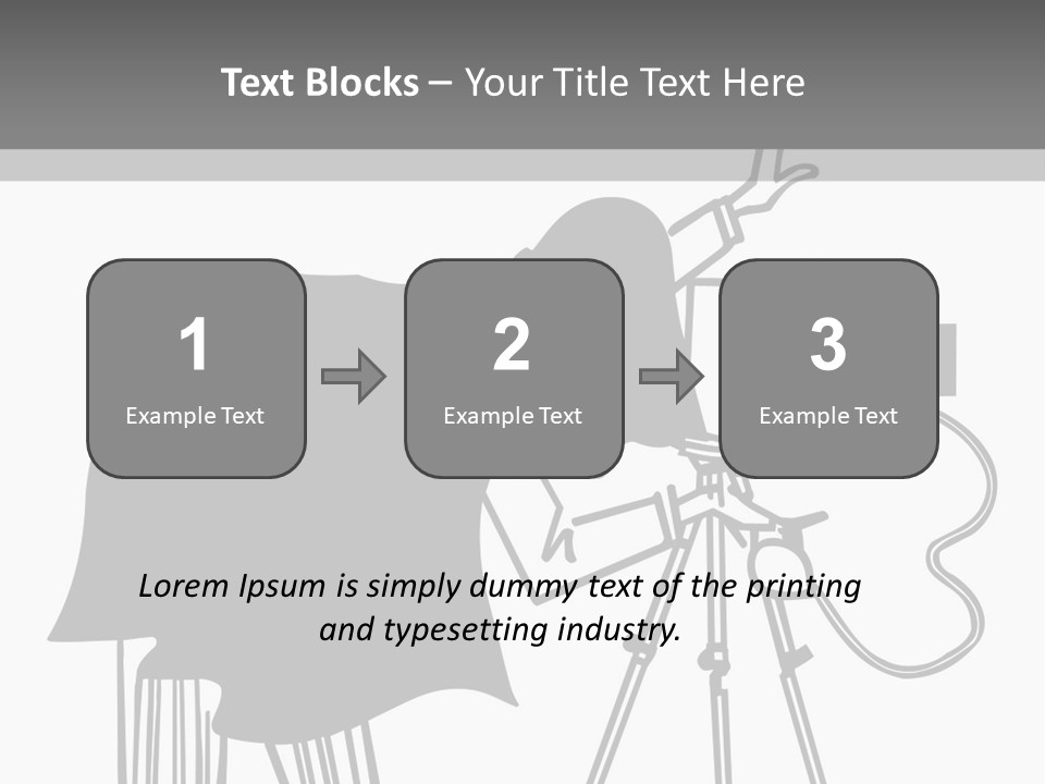 Snapshots Vector People PowerPoint Template