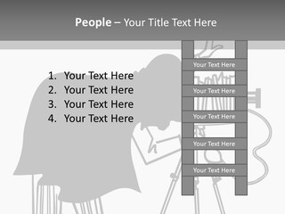 Snapshots Vector People PowerPoint Template