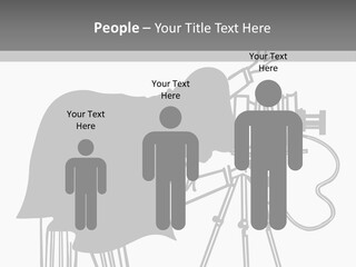 Snapshots Vector People PowerPoint Template