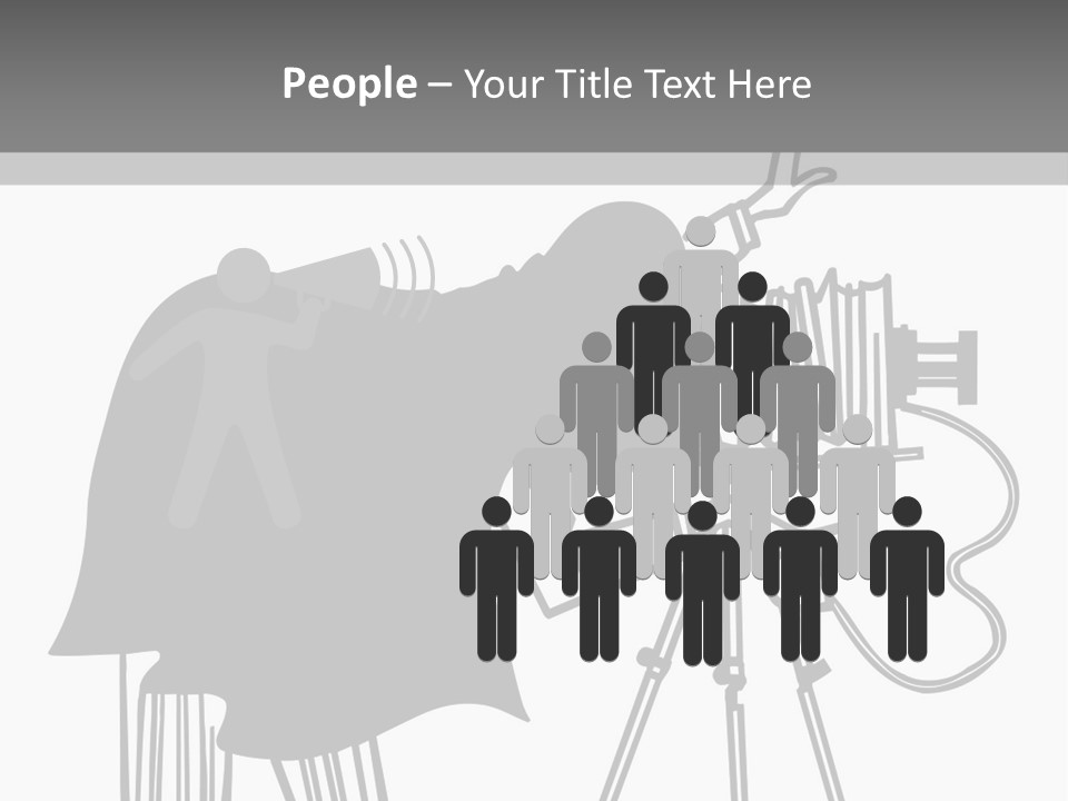 Snapshots Vector People PowerPoint Template