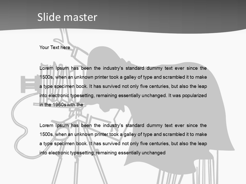 Snapshots Vector People PowerPoint Template