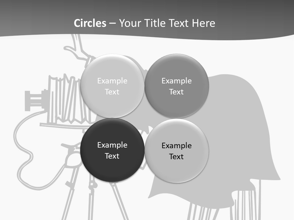 Snapshots Vector People PowerPoint Template