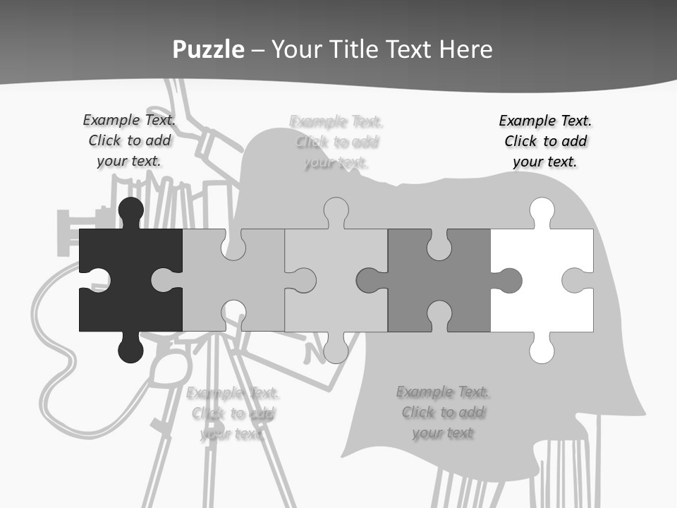 Snapshots Vector People PowerPoint Template