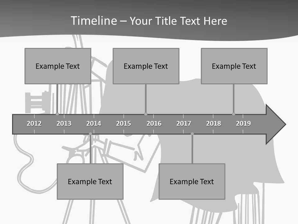 Snapshots Vector People PowerPoint Template