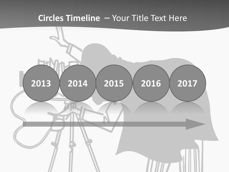 Snapshots Vector People PowerPoint Template