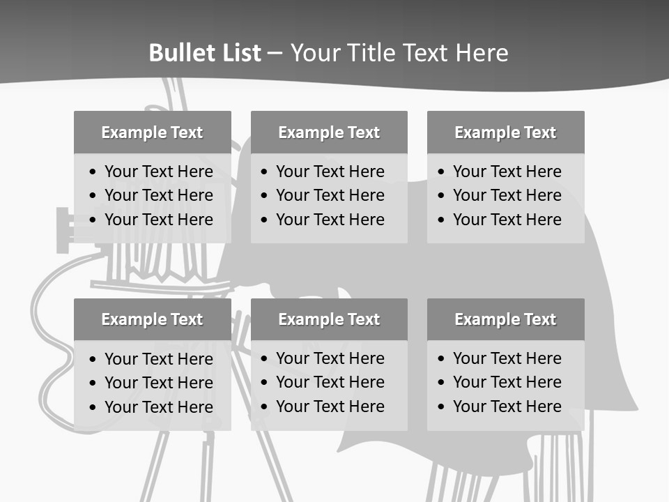 Snapshots Vector People PowerPoint Template