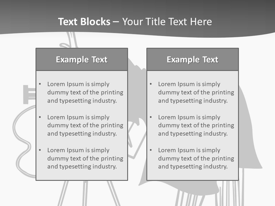 Snapshots Vector People PowerPoint Template
