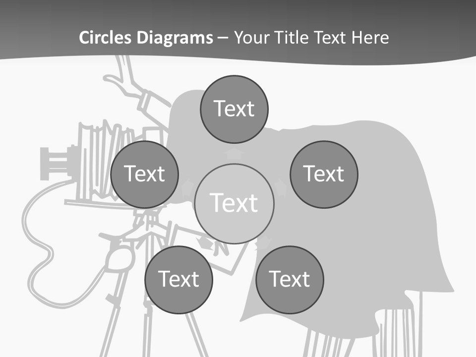 Snapshots Vector People PowerPoint Template