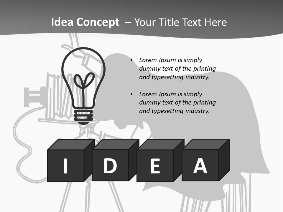 Snapshots Vector People PowerPoint Template