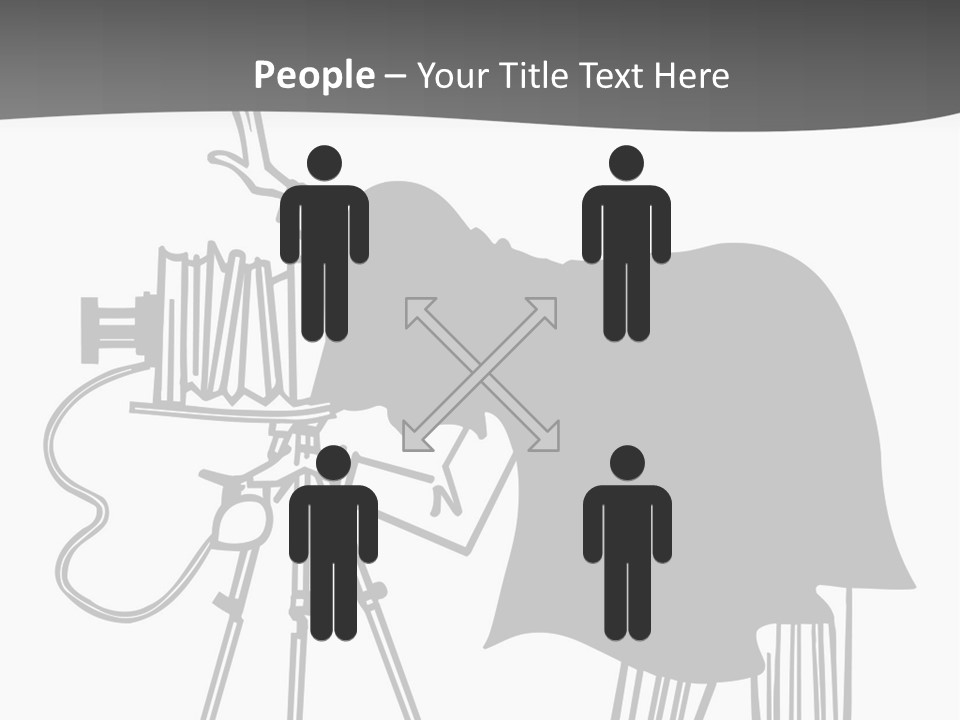 Snapshots Vector People PowerPoint Template