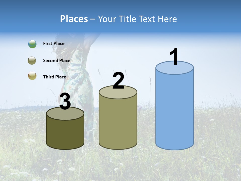 Countryside Cute Fashion PowerPoint Template