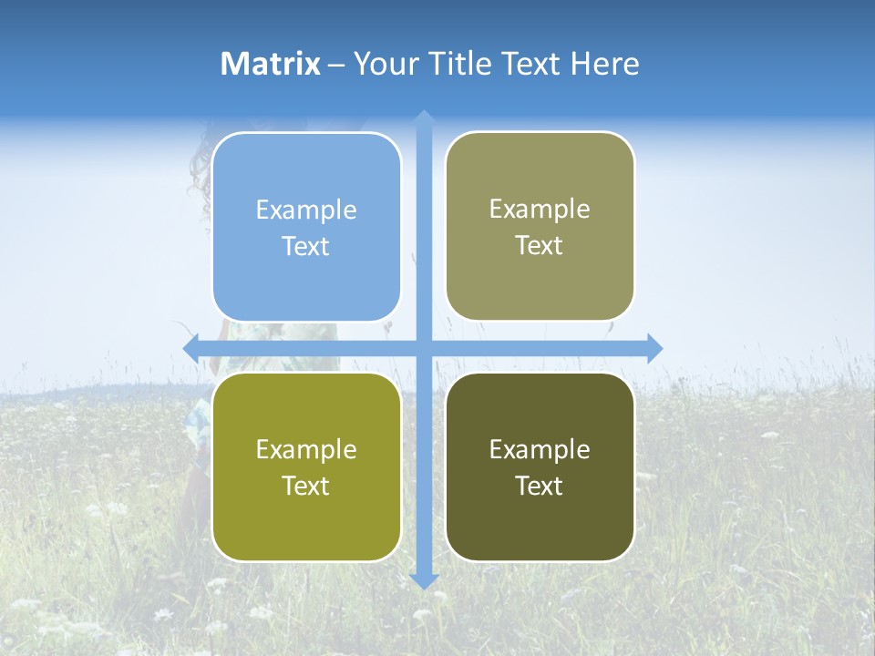 Countryside Cute Fashion PowerPoint Template