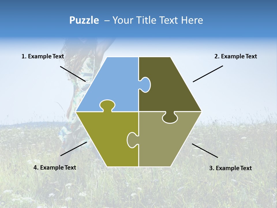 Countryside Cute Fashion PowerPoint Template