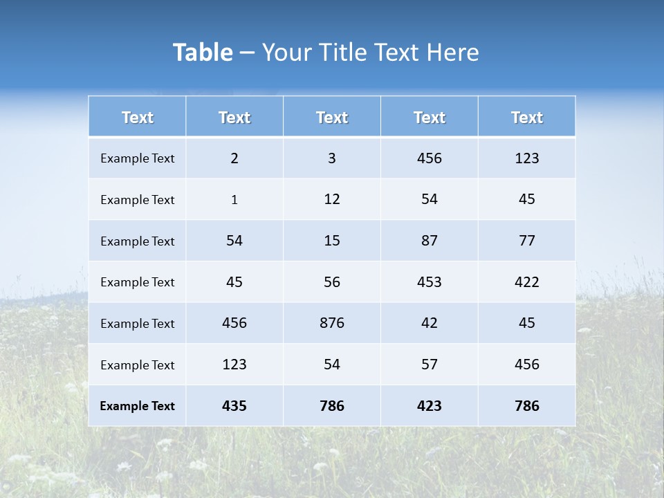 Countryside Cute Fashion PowerPoint Template