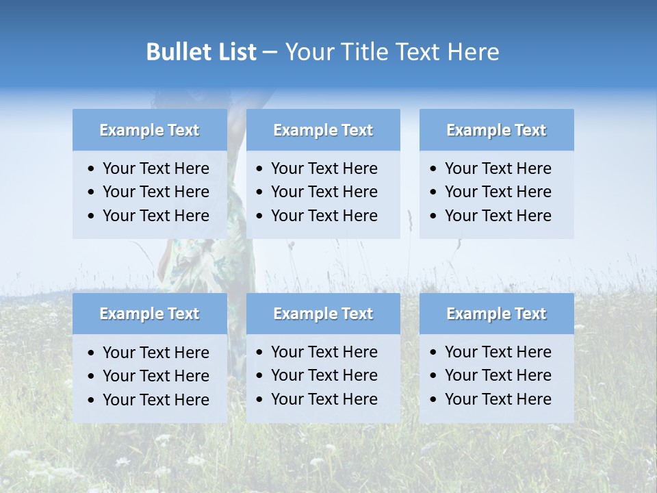 Countryside Cute Fashion PowerPoint Template