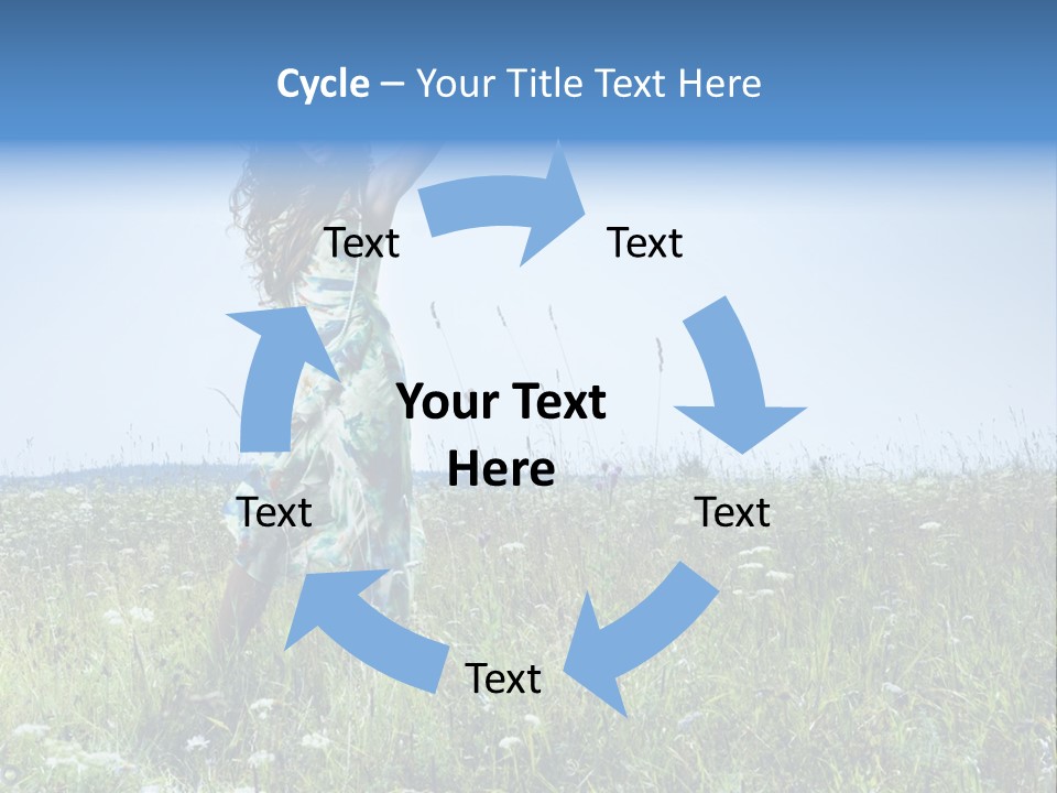 Countryside Cute Fashion PowerPoint Template