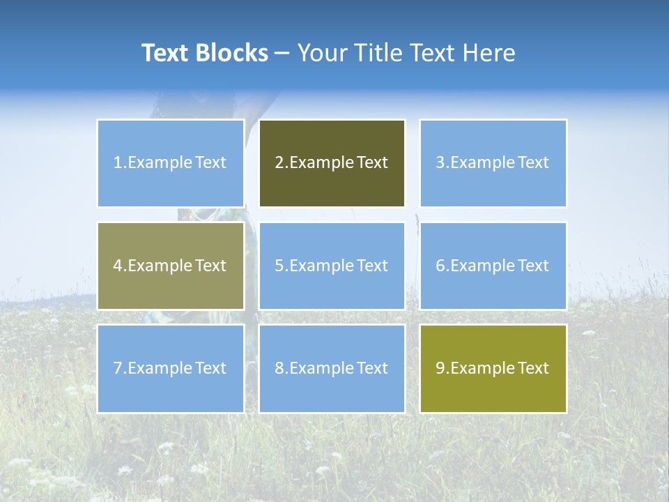 Countryside Cute Fashion PowerPoint Template