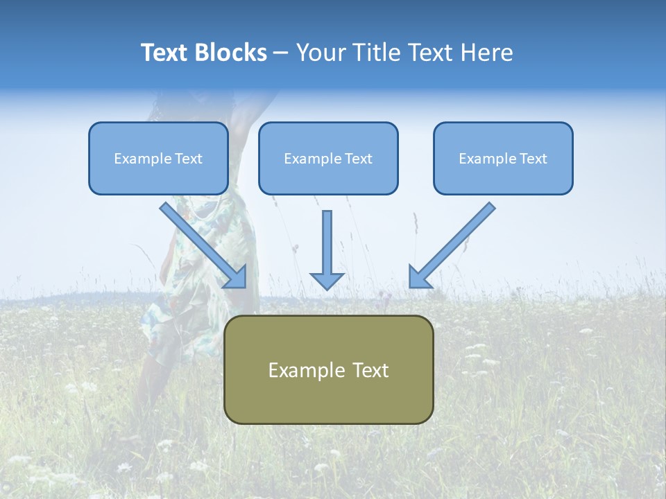 Countryside Cute Fashion PowerPoint Template