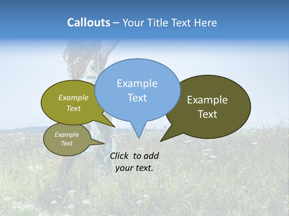 Countryside Cute Fashion PowerPoint Template