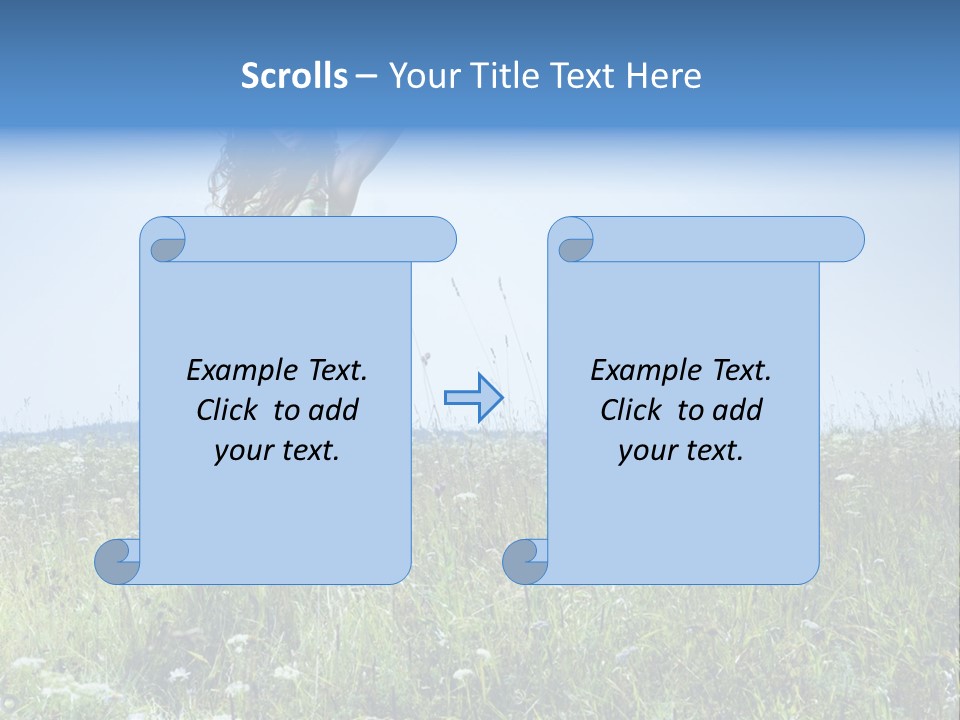 Countryside Cute Fashion PowerPoint Template