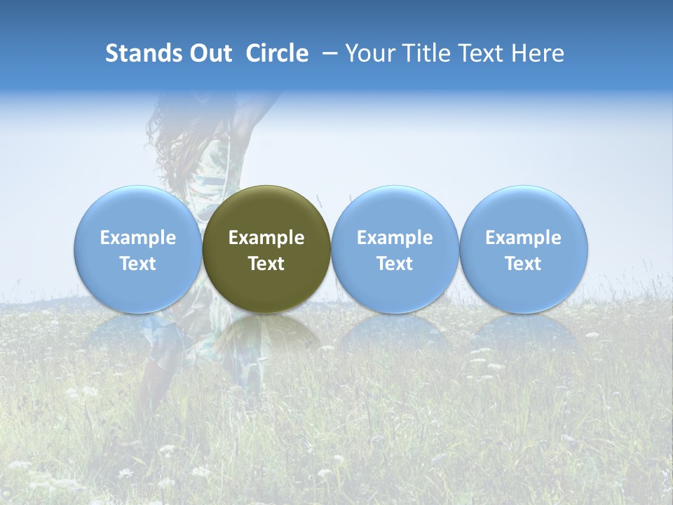 Countryside Cute Fashion PowerPoint Template