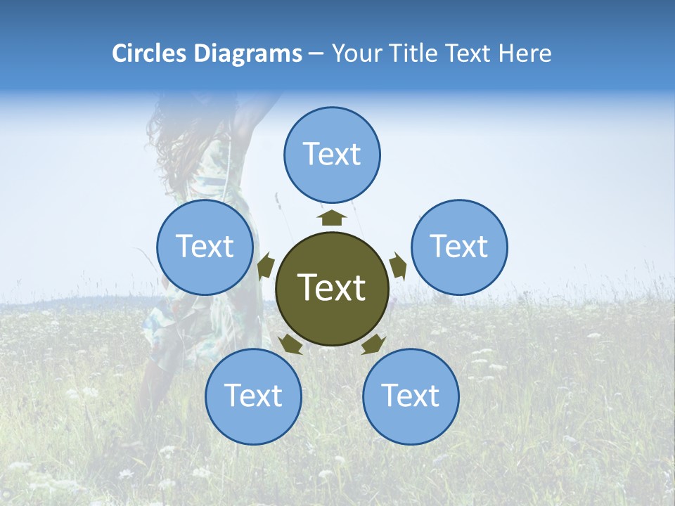 Countryside Cute Fashion PowerPoint Template