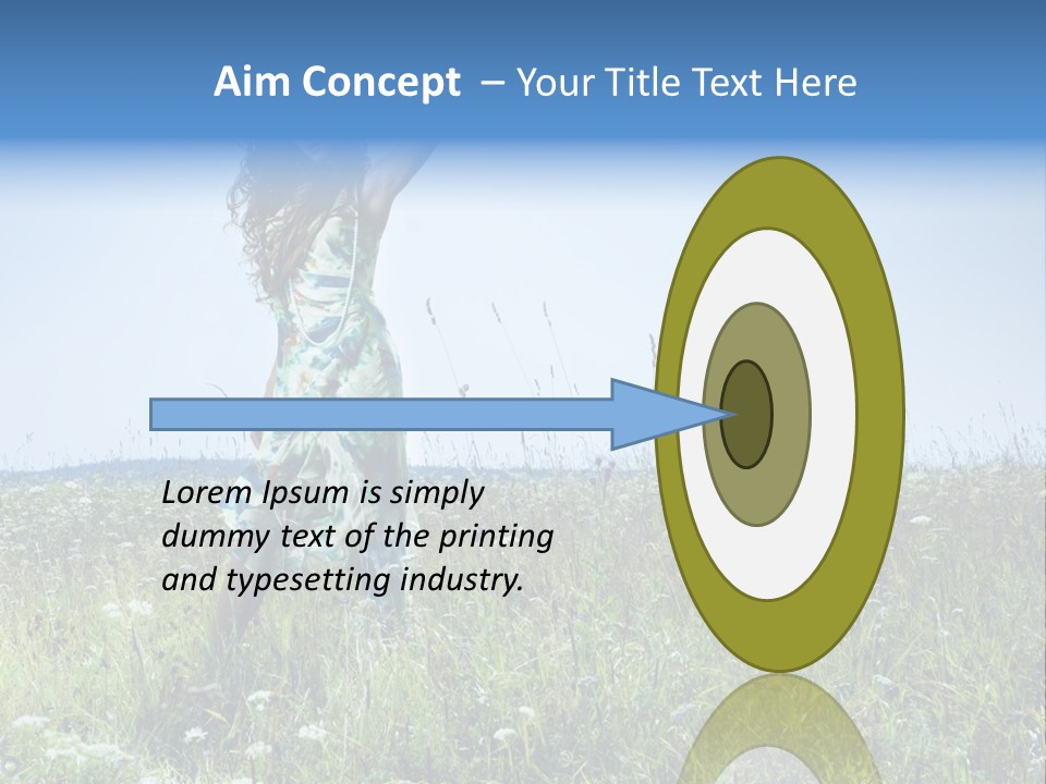 Countryside Cute Fashion PowerPoint Template