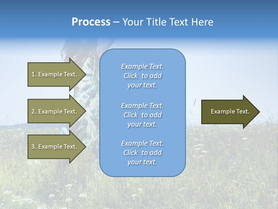 Countryside Cute Fashion PowerPoint Template