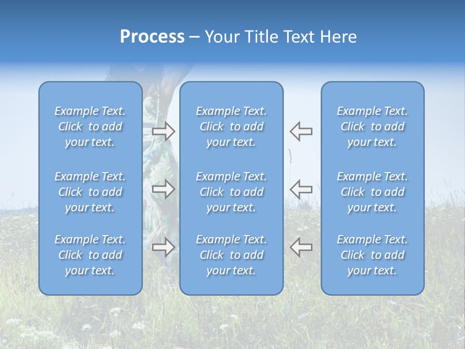 Countryside Cute Fashion PowerPoint Template