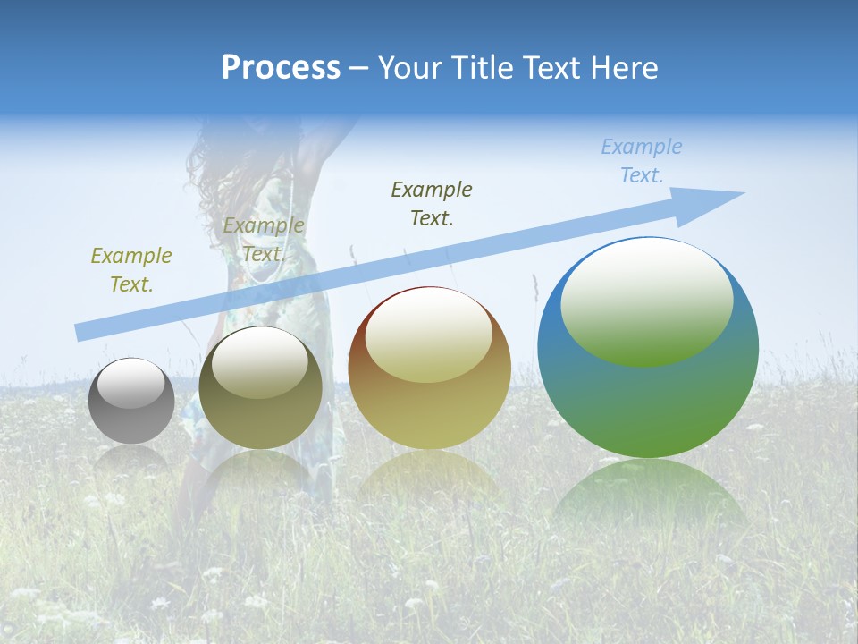 Countryside Cute Fashion PowerPoint Template