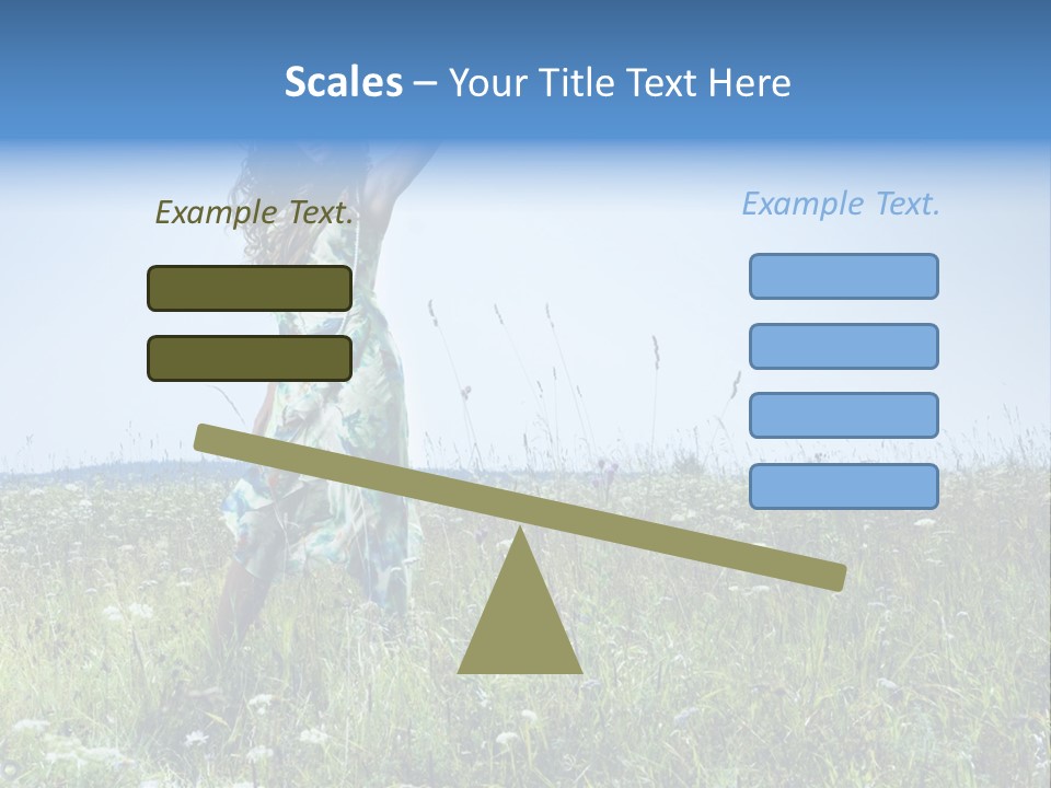 Countryside Cute Fashion PowerPoint Template