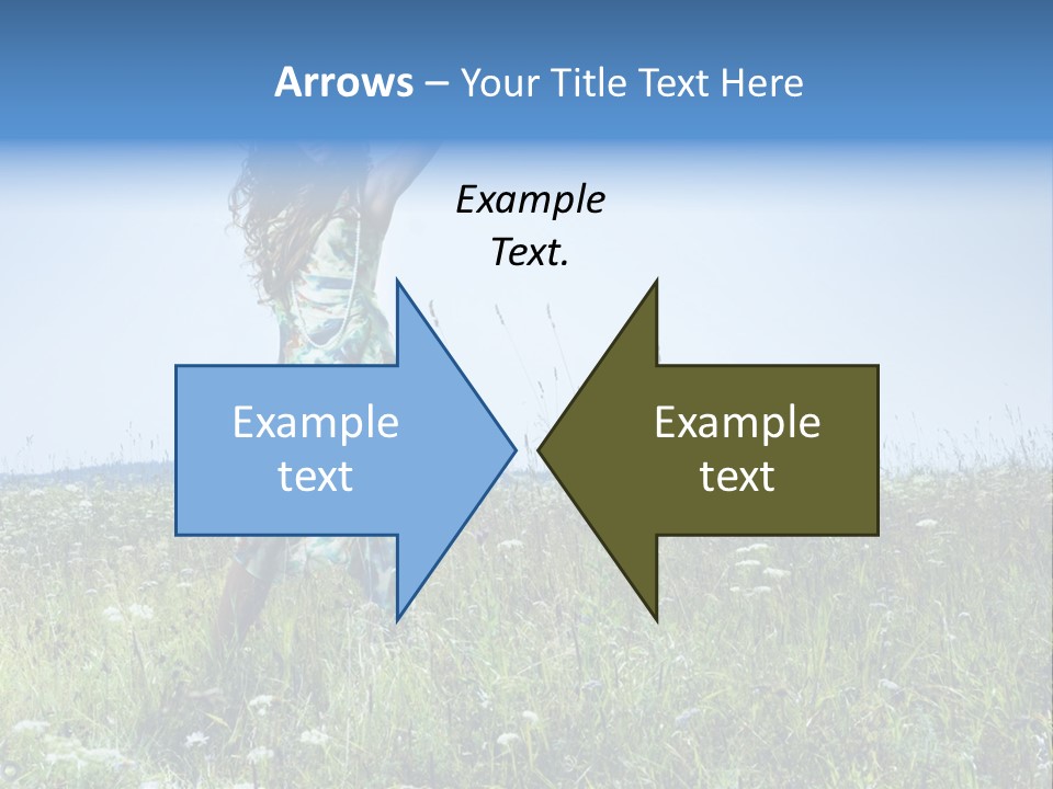 Countryside Cute Fashion PowerPoint Template