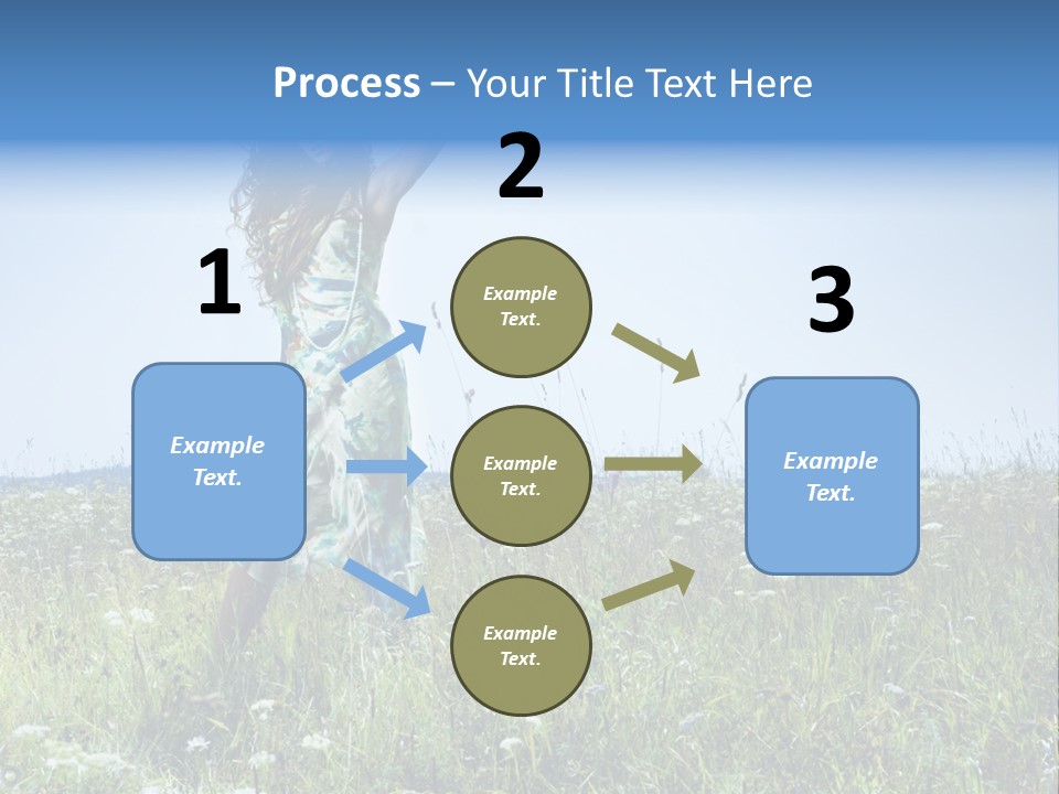 Countryside Cute Fashion PowerPoint Template