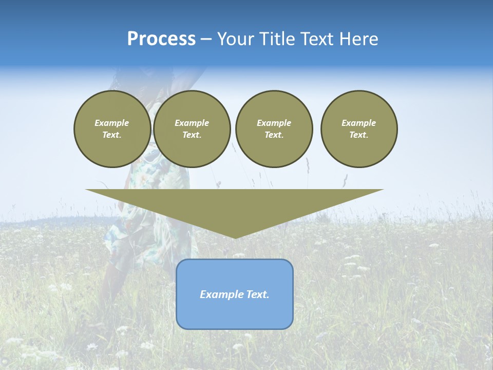 Countryside Cute Fashion PowerPoint Template