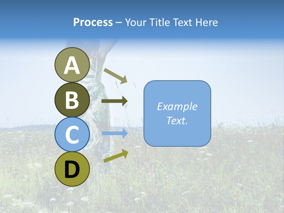 Countryside Cute Fashion PowerPoint Template