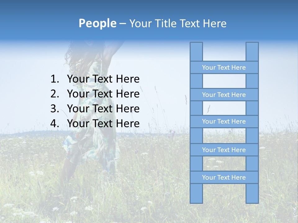 Countryside Cute Fashion PowerPoint Template