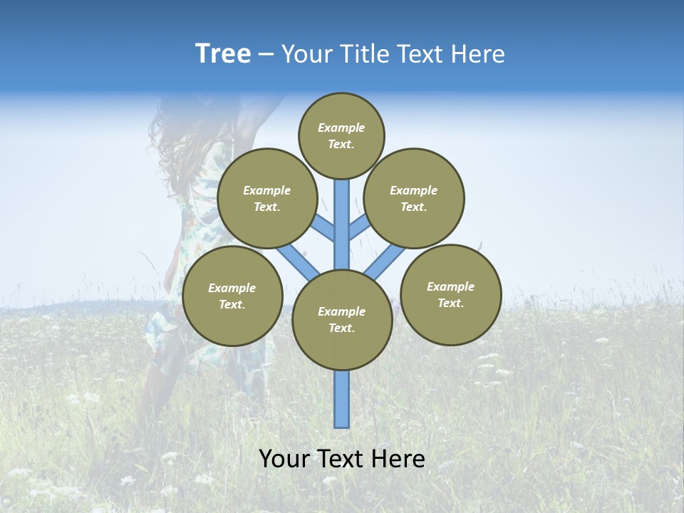 Countryside Cute Fashion PowerPoint Template