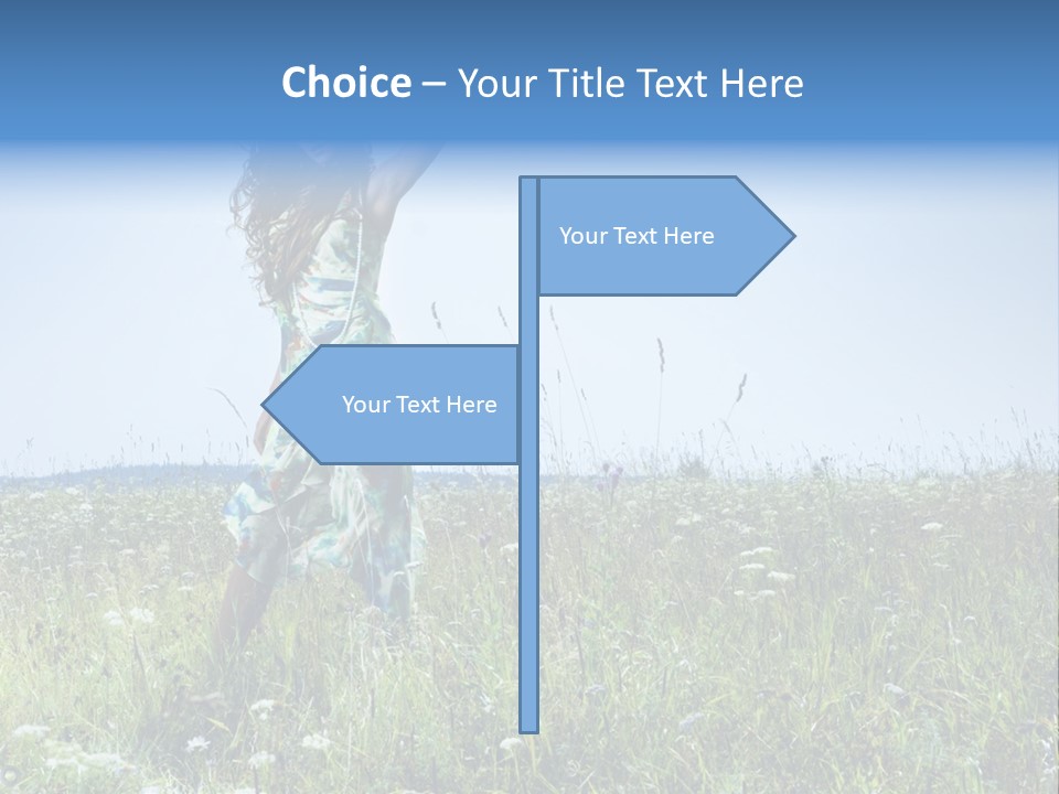 Countryside Cute Fashion PowerPoint Template