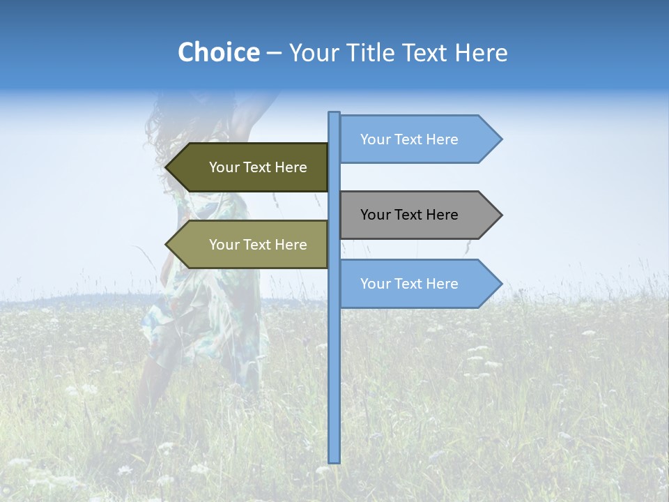 Countryside Cute Fashion PowerPoint Template