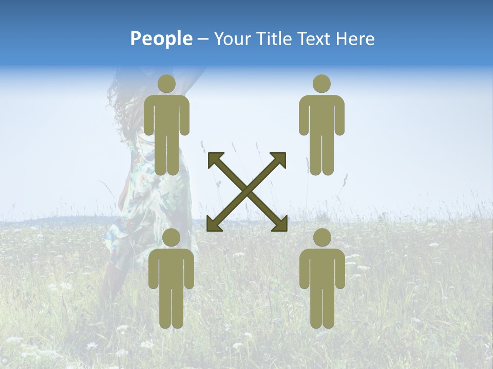 Countryside Cute Fashion PowerPoint Template