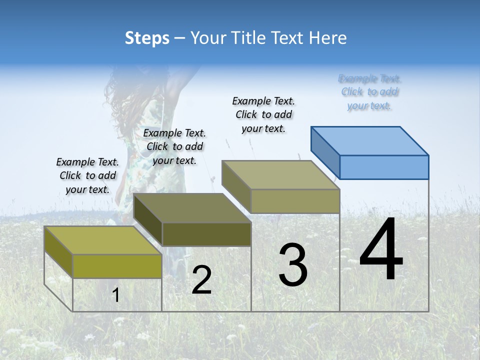 Countryside Cute Fashion PowerPoint Template