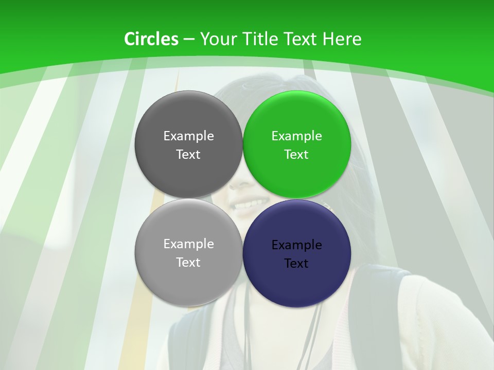 Campus Ethnic Building PowerPoint Template