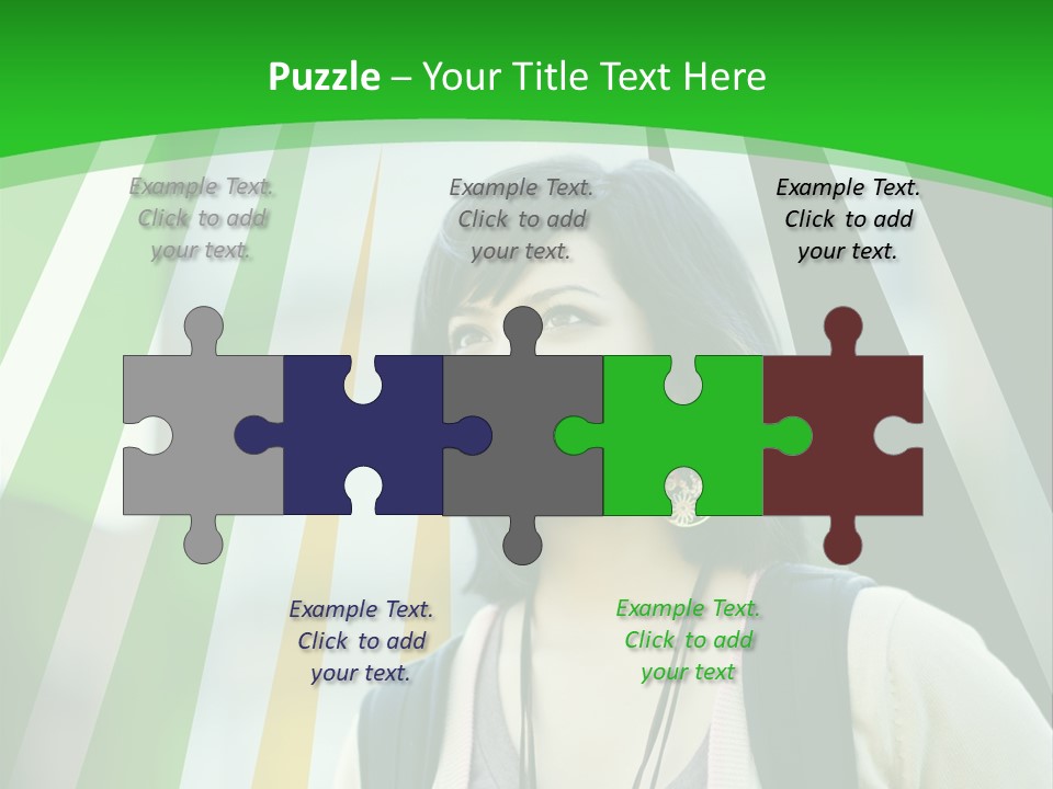 Campus Ethnic Building PowerPoint Template